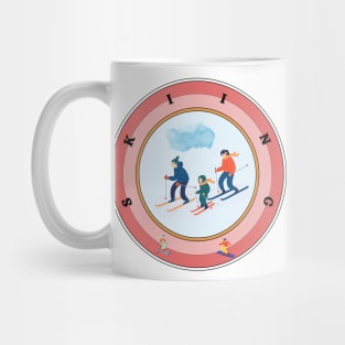 Skiing Mug